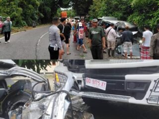 Seorang Balita Tewas Dalam Kecelakaan Maut Truk Vs Mobil Di Kolaka Sulawesi Tenggara