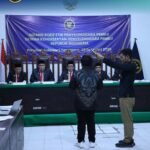 Ketua PC PMII Konawe Hadiri Sidang Kode Etik Kasus Korupsi Dana Hibah Rp1,6 Miliar KPU Konawe Utara