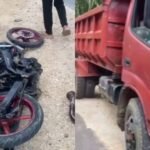 Tabrakan Truk Vs Motor di Konawe Kepulauan Sultra. Pemotor Tewas di Lokasi