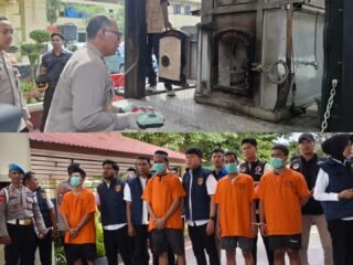 Ditresnarkoba Polda Sultra Musnahkan 6,2 Kg Sabu dan 958 gram Ganja. Selamatkan 63.647 jiwa. Ajak Masyarakat Perangi Narkoba