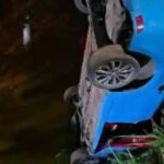 Kecelakaan Tunggal Mobil Toyota Ayla Terjun Dan Terbalik di Kolaka Sulawesi Tenggara