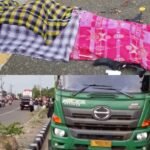 Pemotor Wanita Tewas Terlindas Truk Bermuatan Kontainer Di Kabupaten Konawe Saat Pulang Kerja