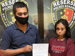 Wanita Asal Konawe Diamankan Warga Nekat Mencuri Di Kios. Kini Di Mediasi Polisi