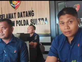 Polda Sultra Bantah Tudingan Kriminalisasi Tersangka Pendemo Anarkis. Sebut Penahanan Sesuai Bukti dan SOP