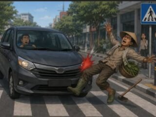 Seorang Petani di Konawe Selatan Meninggal Dunia Ditabrak Mobil Saat Menyebrang