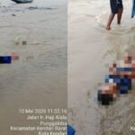Tragis, Diduga Terseret Arus Banjir, Bocah Laki-laki Berusia Lima Tahun Ditemukan Tak Bernyawa di Teluk Kendari
