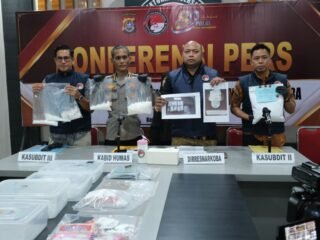 Peredaran 3 Kilogram Sabu Di Sultra Digagalkan Mulai Mei Hingga Juni. Dua Pelaku Diamankan