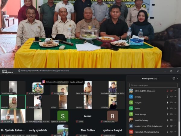 Ketua KTNA Sultra Tegaskan Rembug Paripurna Di Konawe Sesuai Aturan. Digelar Secara Daring dan Luring
