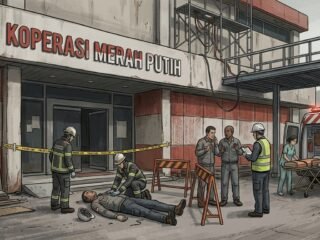 Pria Asal Kendari Tewas Diduga Tersengat Listrik Saat Kerja Proyek Gedung Koperasi Merah Putih Di Konawe
