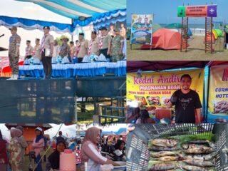 Kemah Bakti Dan Festival Wisata Di Pesisir Konawe Sultra. Hibur Rakyat Hingga Dongkrak UMKM Di Kapoiala