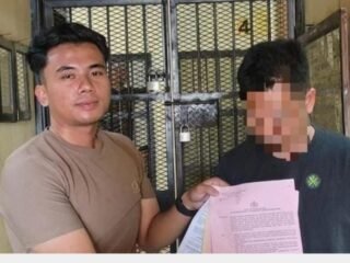 Pria Di Konawe Sultra Serahkan Diri Ke Polisi Usai Tikam Istri. Diduga Dipicu Masalah Keuangan