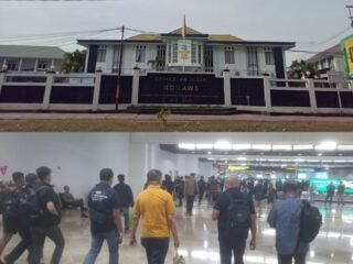 Gantikan Kajari Non Aktif, Plh Kajari Konawe Hijran Safar Berkantor Hari Ini, Gelar Rapat Internal
