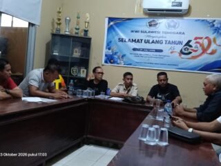 PWI Sultra Buka Pendaftaran Calon Ketua. Dua Kandidat Berebut Ambil Formulir Di Hari Pertama