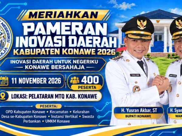 Ratusan Peserta Siap Meriahkan Pameran Inovasi Daerah Konawe. KPK hingga Kejati Bakal Isi Talkshow