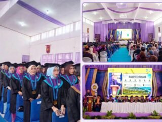 Haru Dan Bangga Warnai Wisuda XXXI UNILAKI, 200 Sarjana Dikukuhkan. Sarah Evi Rahayu Jadi Lulusan Terbaik Universitas IPK 3.99